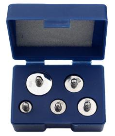 Набор калибровочных гирь в футляре