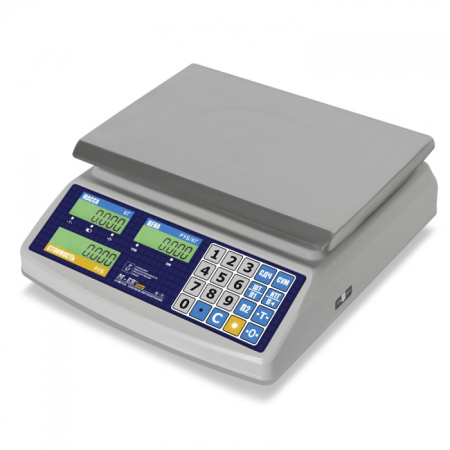 Весы торговые M-ER 329 AC "Fisher" LCD