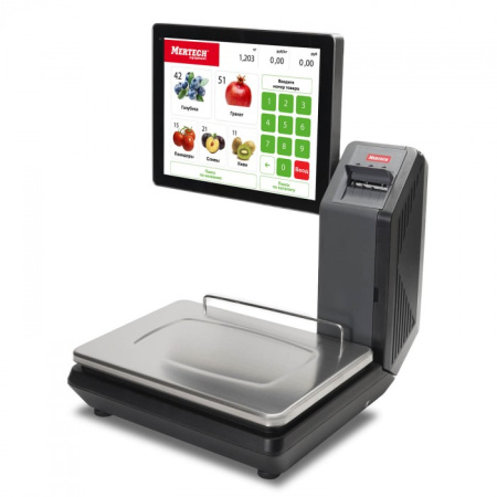 Весы с печатью этикеток M-ER 725 PM SELFPRINT 